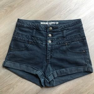 Women's High Waisted Jean Shorts